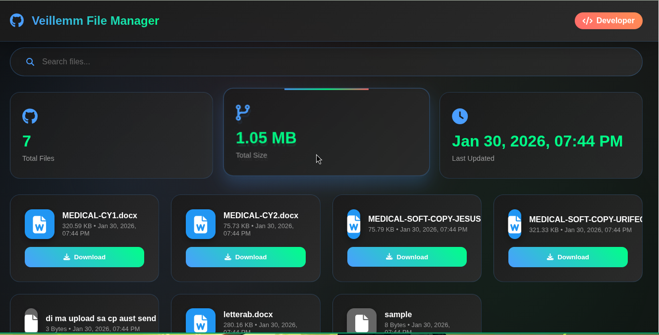 File Manager - Modern Web Application